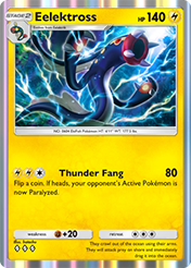 Eelektross Genetic Apex Pokemon Pocket Card