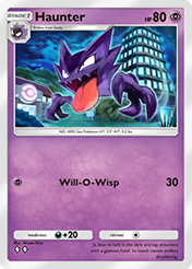 Haunter Deluxe Pack EX Card List