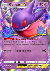 Gengar EX Deluxe Pack EX Card List