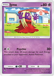 Jynx Deluxe Pack EX Card List