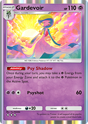 Gardevoir Deluxe Pack EX Card List