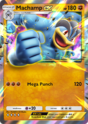 Machamp EX Deluxe Pack EX Card List