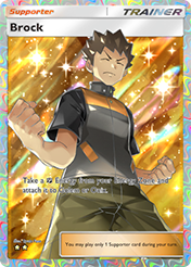 Brock Genetic Apex Pokemon Pocket Card