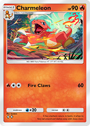 Charmeleon Deluxe Pack EX Card List