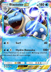 Blastoise EX Deluxe Pack EX Card List