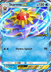 Starmie EX Deluxe Pack EX Card List