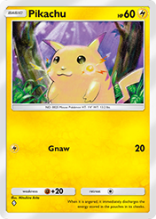 Pikachu Deluxe Pack EX Card List