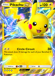 Pikachu EX Deluxe Pack EX Card List