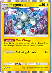 Magneton Deluxe Pack EX Card List