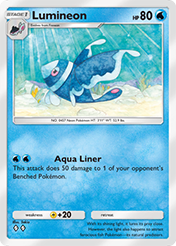 Lumineon Mythical Island Card List