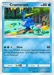 Cramorant Mythical Island Card List