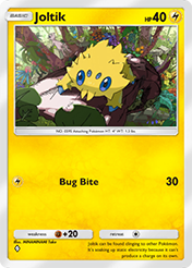 Joltik Mythical Island Card List