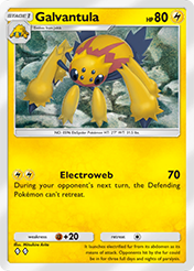Galvantula Mythical Island Card List