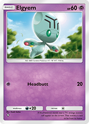 Elgyem Mythical Island Card List