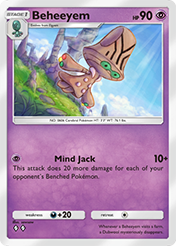 Beheeyem Mythical Island Card List