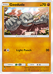 Geodude Mythical Island Card List