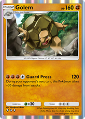 Golem Mythical Island Card List