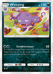 Weezing Mythical Island Card List