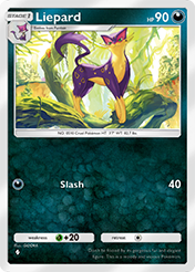Liepard Mythical Island Card List