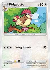 Pidgeotto Mythical Island Card List