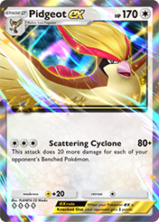 Pidgeot EX Mythical Island Card List