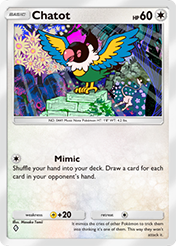 Chatot Mythical Island Card List