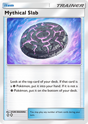 Mythical Slab Mythical Island Pokemon Pocket Card