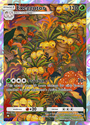 Exeggutor Mythical Island Pokemon Pocket Card
