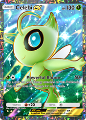 Celebi EX Mythical Island Card List