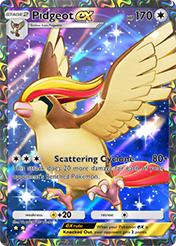Pidgeot EX Mythical Island Card List