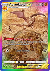 Aerodactyl EX Mythical Island Card List