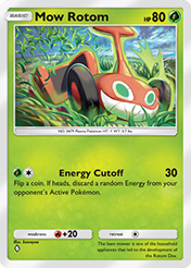 Mow Rotom Space-Time Smackdown Card List