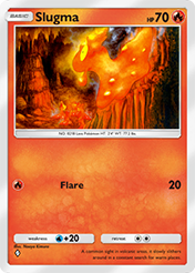 Slugma Space-Time Smackdown Card List