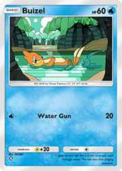 Buizel Space-Time Smackdown Card List