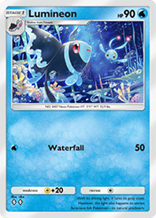 Lumineon Space-Time Smackdown Card List