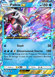 Palkia EX Deluxe Pack EX Card List