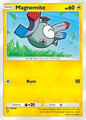 Magnemite Space-Time Smackdown Card List