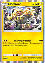 Electivire Space-Time Smackdown Card List