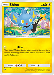 Shinx Space-Time Smackdown Card List