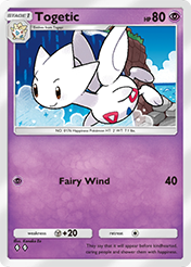 Togetic Space-Time Smackdown Card List