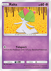 Ralts Deluxe Pack EX Card List
