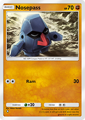 Nosepass Space-Time Smackdown Card List