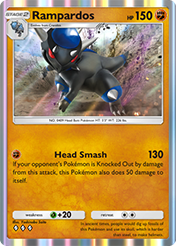 Rampardos Space-Time Smackdown Card List