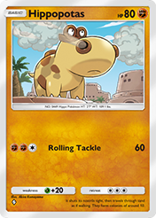 Hippopotas Space-Time Smackdown Card List
