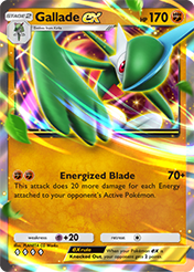 Gallade EX Deluxe Pack EX Card List