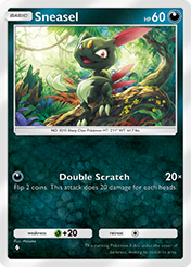 Sneasel Deluxe Pack EX Card List