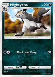 Mightyena Space-Time Smackdown Card List