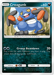 Croagunk Space-Time Smackdown Card List