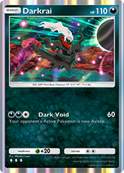 Darkrai Space-Time Smackdown Pokemon Pocket Card