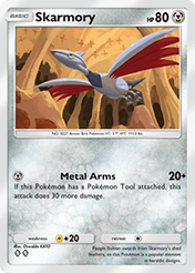 Skarmory Space-Time Smackdown Pokemon Pocket Card